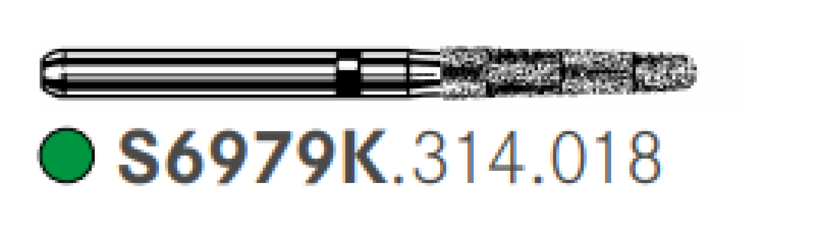 Бор алмазный  S6979K 314 018 Komet