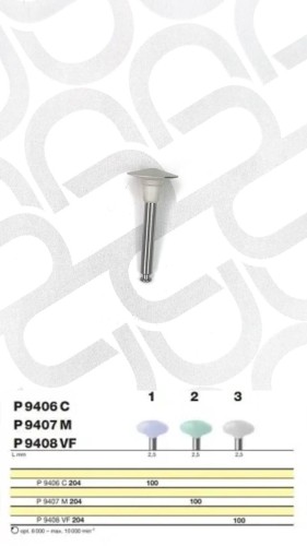 Полировочный бор по композиту 3-я ступень / P 9408 VF 204.100, Drendel + Zweiling DIAMANT GmbH, Германия